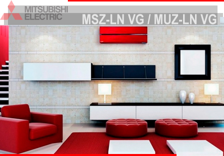 Mitsubishi Electric MSZ-LN VG (W / V / B / R) / MUZ-LN VG